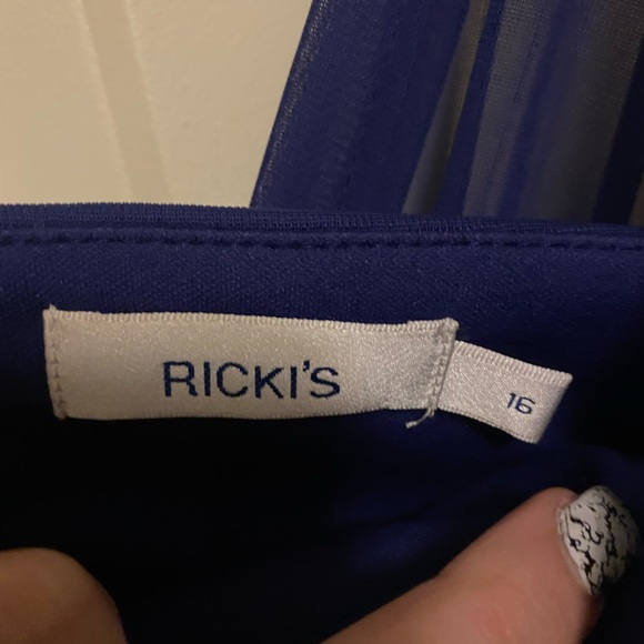 Blue/purple Dress - Picture 2 of 2